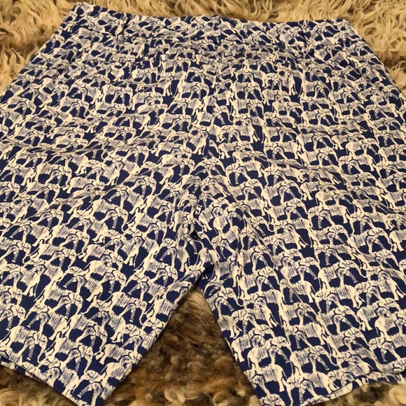 Talbots “ The Perfect Shorts” Elephant Print - Picture 4 of 5